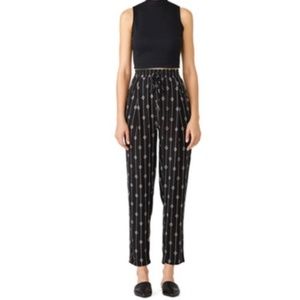 B Collection by Bobeau Drawstring Trouser Pants